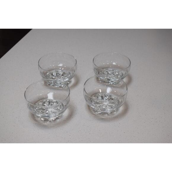 Crystal Dessert Cups Made in Italy Set of 4 - Picture 1 of 8